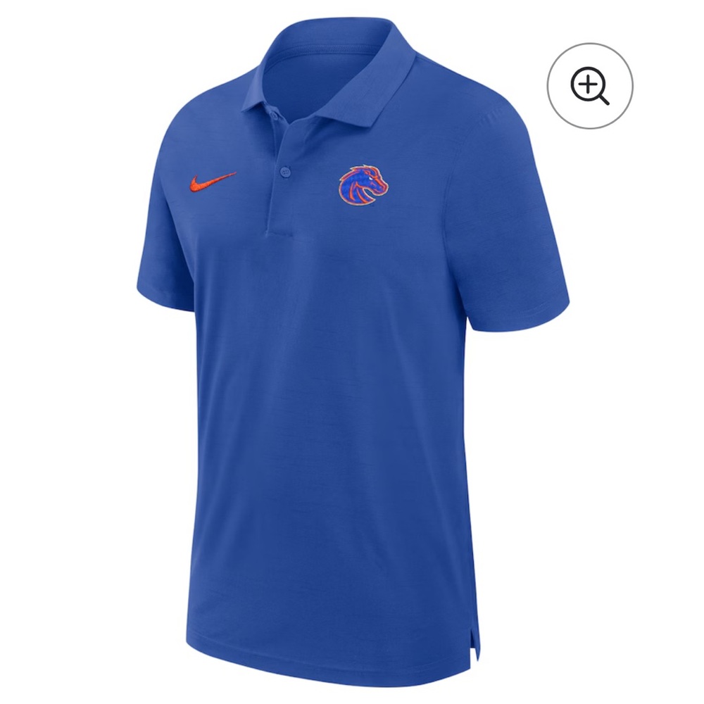 Men's Nike Royal Boise State Broncos Performance Polo - Picture 2 of 7